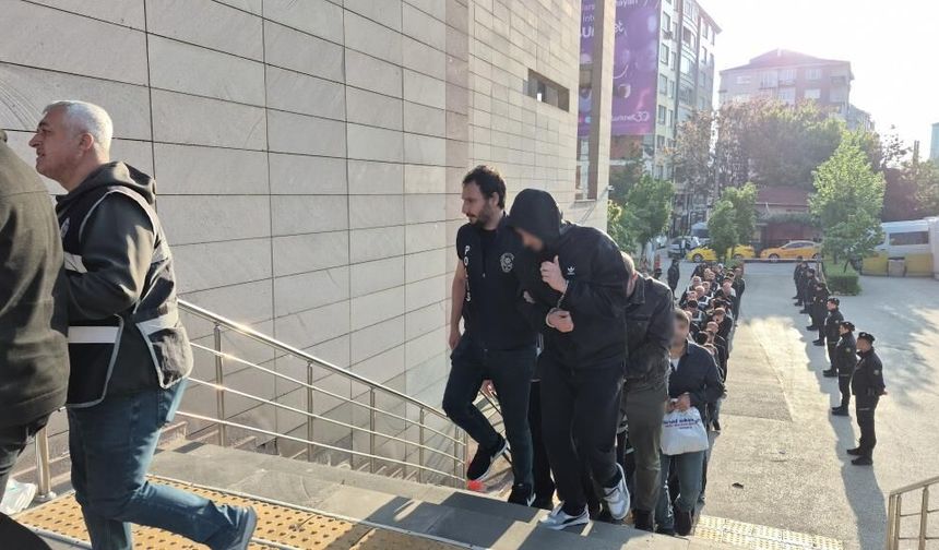 Gaziantep’te 8,7 milyar liralık yasa dışı bahis operasyonu! 45 şüpheli adliyeye sevk edildi