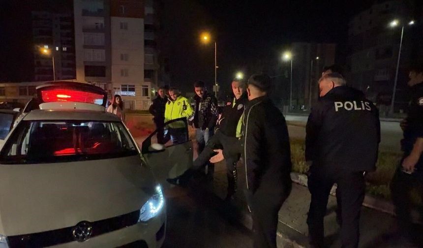 Kayseri'de alkollü sürücü 40 bin TL cezayı mutlulukla karşıladı