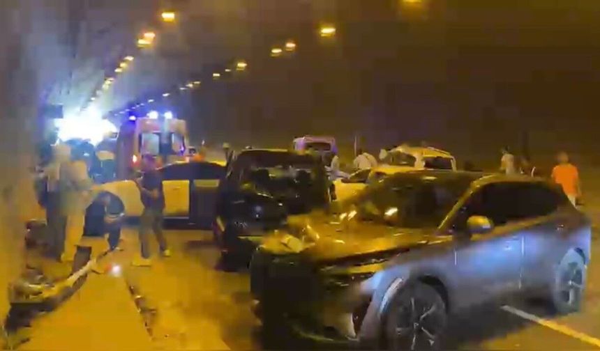Gaziantep yolundaki zincirleme kazanın yeni görüntüleri ortaya çıktı