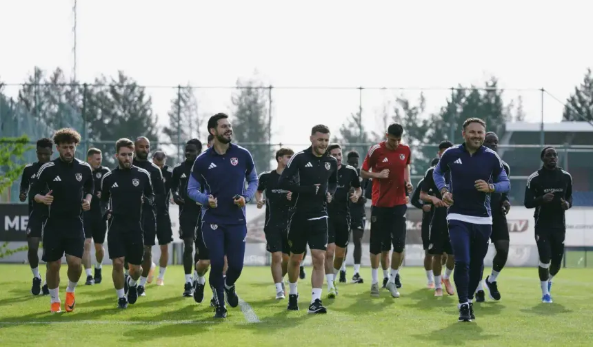 Gaziantep FK Ligin son maçı için start verdi!
