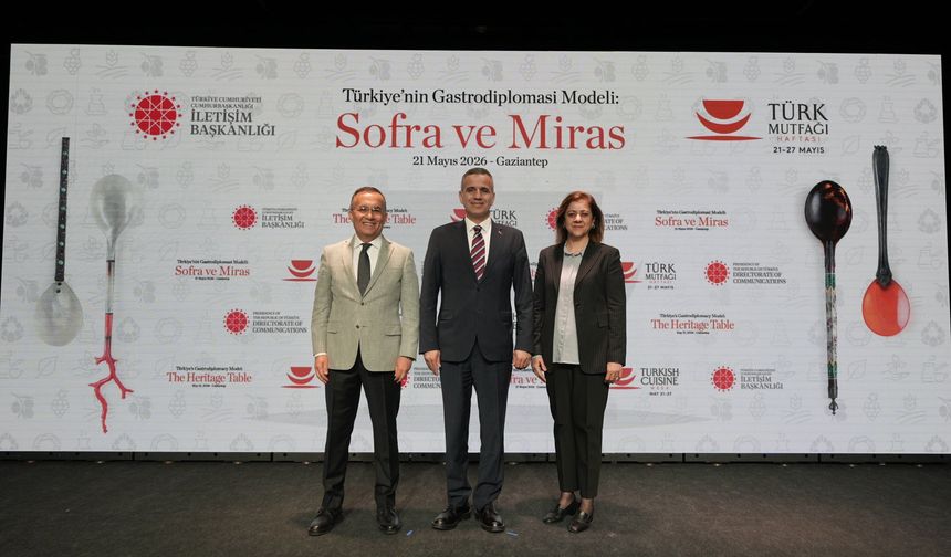Gastronominin başkenti Gaziantep’te önemli program! Gastrodiplomasi Modeli konuşuldu