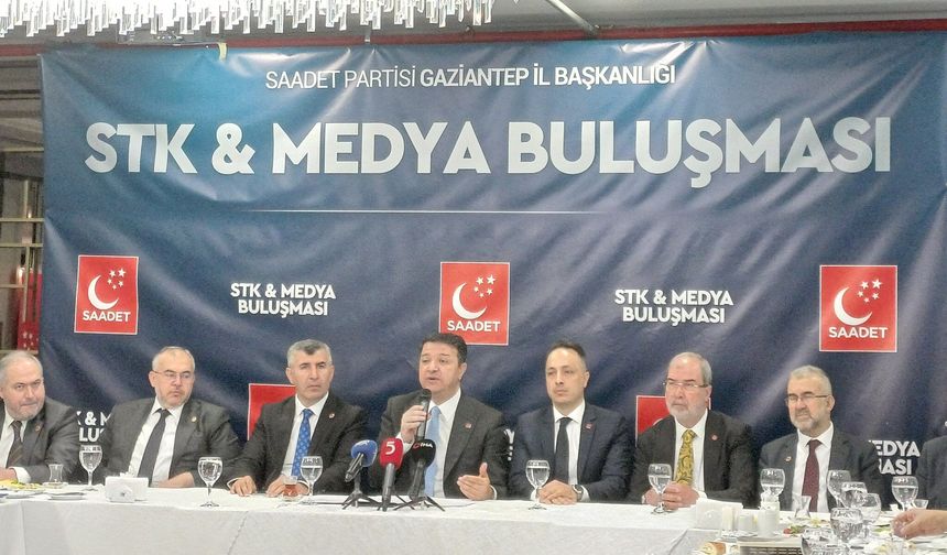 Arıkan, Gaziantep’te basın mensupları ile buluştu! Gaziantep çok önemli