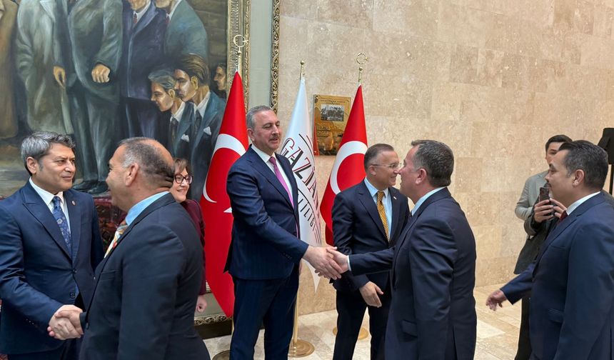 Gaziantep Valiliği’nde geleneksel bayramlaşma töreni düzenlendi