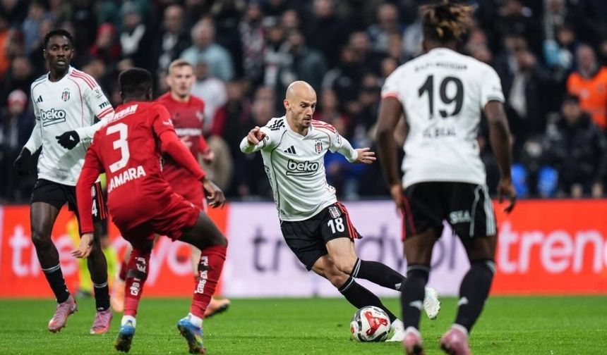 Gaziantep FK – Beşiktaş maçında ilk 11 değişti