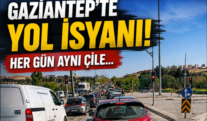 Gaziantep'te yol isyanı! Her gün aynı çile...