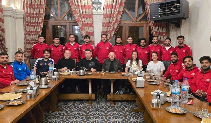 Türkiye Şampiyonası Öncesi Başkan Bilal Çeker’den Moral Yemeği