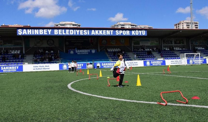 Gaziantep’te 200 çocuk sporla buluştu!