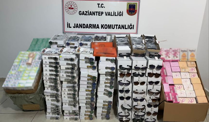 Gaziantep’te 4 milyon 585 bin TL değerinde kaçak malzeme ele geçirildi