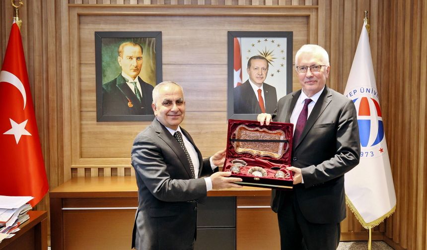 YÖKAK Başkanı Kocabıçak’tan GAÜN’e ziyaret! Önemli konular ele alındı