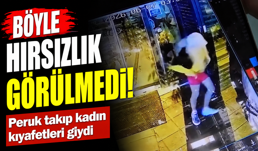 Böyle hırsızlık görülmedi! Dükkan sahibi şok oldu! "Eskiden hırsızlar daha edepliydi"