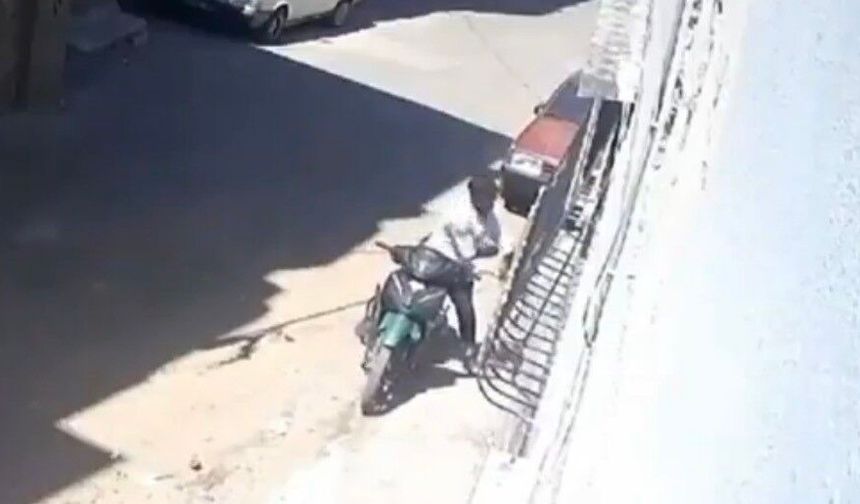 Gaziantep’te kızını darp edip motosikletle sürükleyen baba suç makinesi çıktı