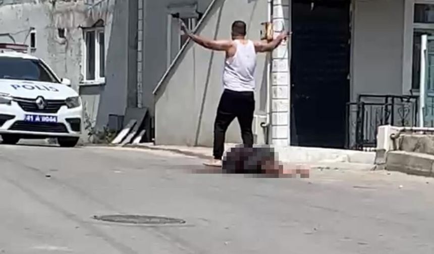 Sokak ortasında karısını öldürdü! İfadesi kan dondurdu: "Çocuğumla göz göze gelince durdum" (VİDEO HABER)