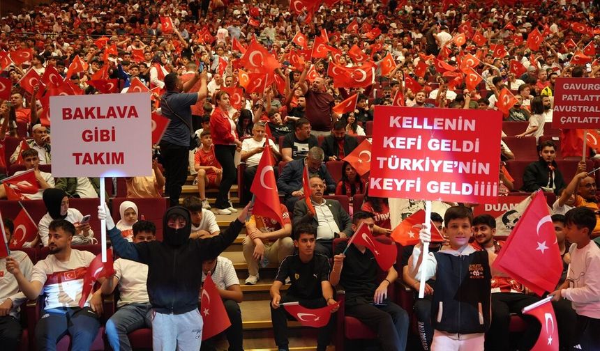 Gaziantep milli takıma dualarla destek oldu