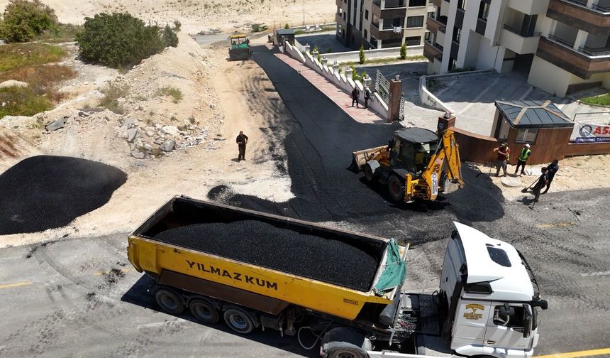 Gaziantep’te konforlu ulaşım için asfalt mesaisi