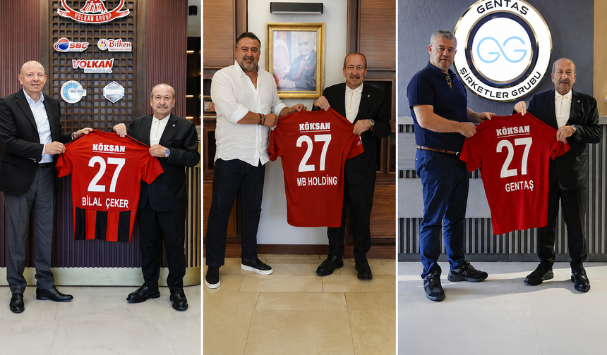Gaziantep FK Başkanı Yılmaz’dan, Çeker, Balat ve Çelik’e ziyaret