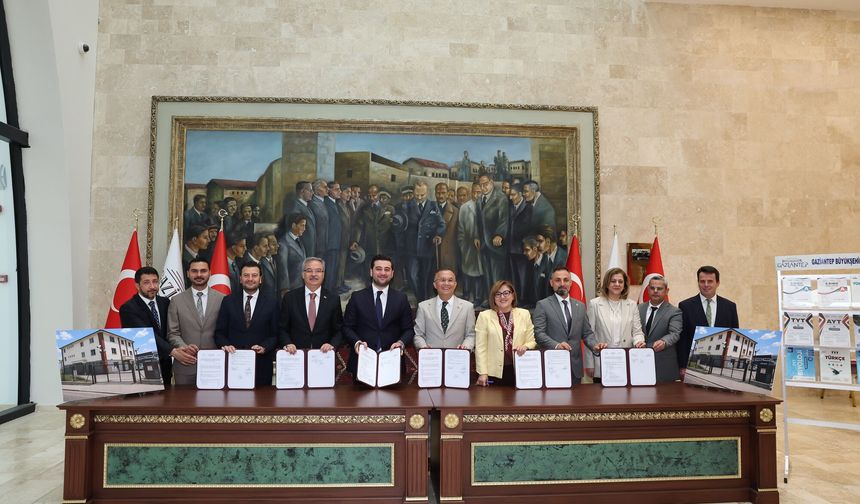 Gaziantep haftaya 5 yeni projeyle başladı