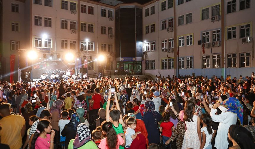 Gaziantep’te her ilçede bir konser devam ediyor