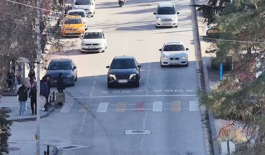 Gaziantep’te yaya önceliği denetimi: Sürücülere binlerce TL ceza!