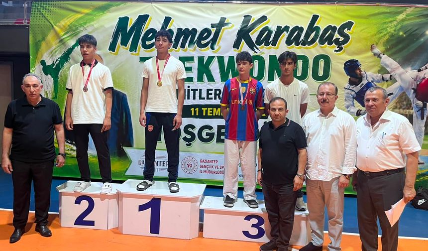 Gaziantep’te Tekvando heyecanı! “Ümitler İl Seçmesi” büyük ilgi gördü
