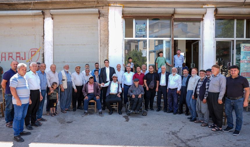 Başkan Yılmaz’dan Göksuncuk’a ziyaret