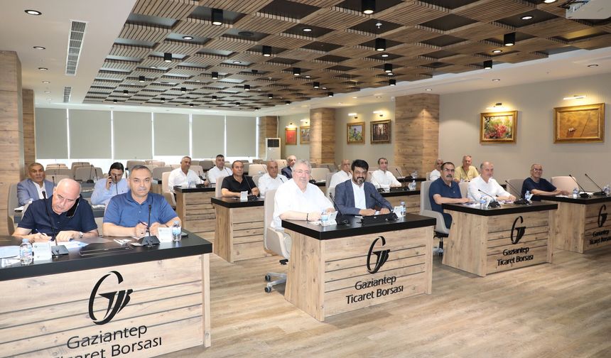 Gaziantep Ticaret Borsası’nda gündem gıda güvenliği