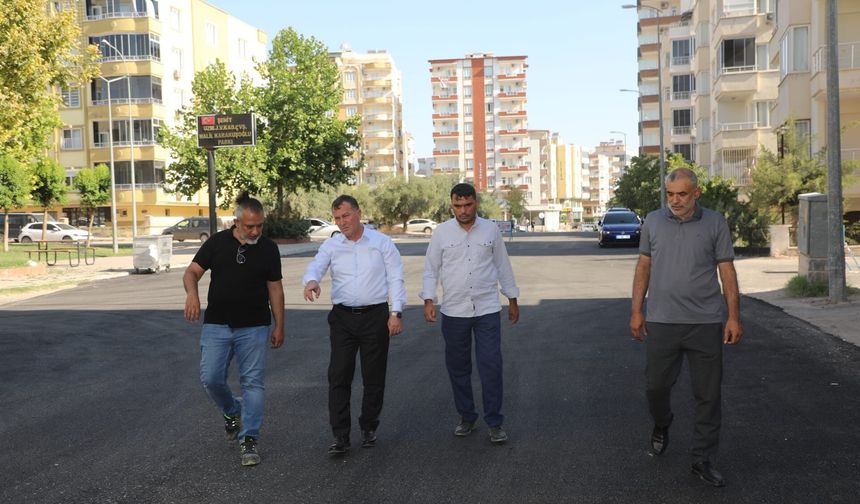Gaziantep’te yol çalışmaları devam ediyor! Başkan Doğan, hizmetleri sahada takip etti