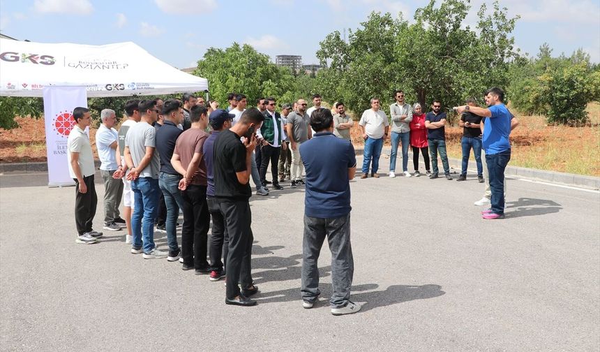 Gaziantep'te "Drone Destekli Habercilik ve İHA-1 Ticari Pilot Eğitim Destek Programı" düzenlendi