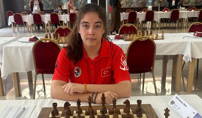 Gaziantep Kolej Vakfı'nda Beren Kalyoncu olimpiyat yolcusu