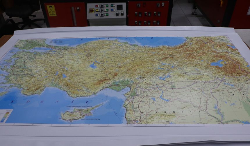 Harita Genel Müdürlüğü "Türkiye'yi okunabilir kılıyor"