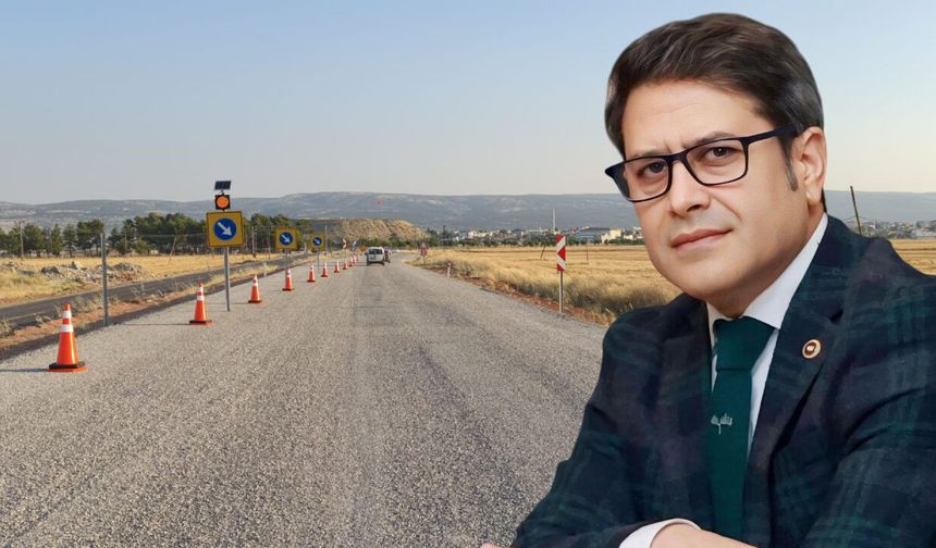 Gaziantep Milletvekili Şahin müjdeyi verdi! Araban-Besni Yolu trafiğe açıldı
