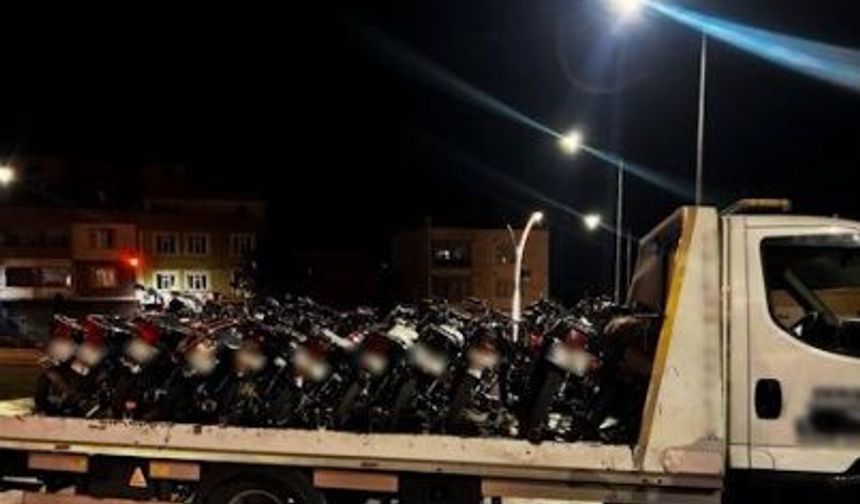 Gaziantep’te motosiklet sürücülerine dudak uçuklatan ceza!