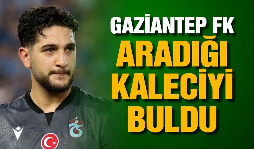 Gaziantep FK aradığı kaleciyi buldu! Taha Tepe transfer edilecek