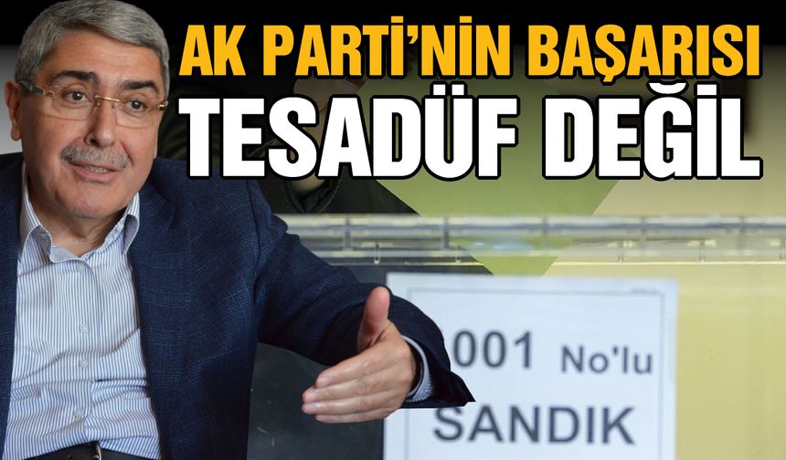 Gaziantep Milletvekili Özkeçeci’den anket yorumu: AK Parti’nin başarısı tesadüf değil…