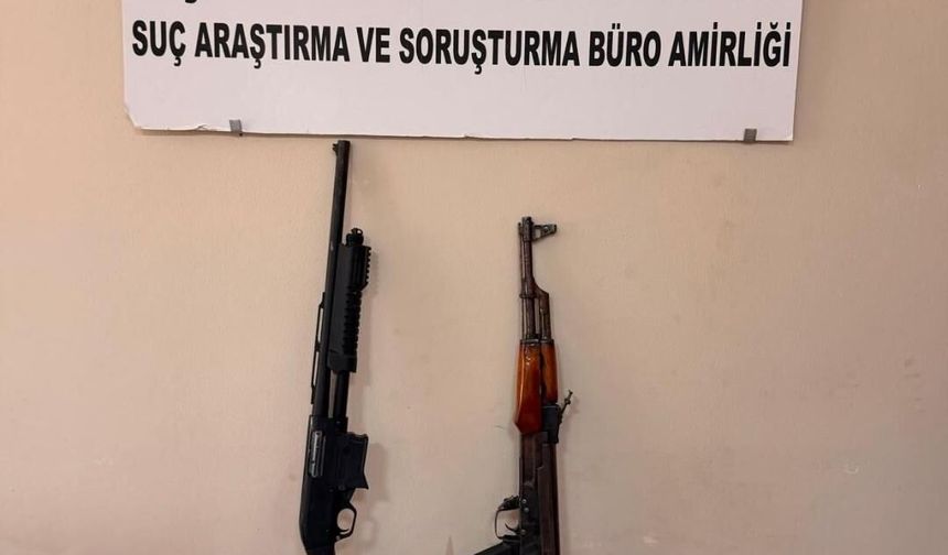 Gaziantep’te kalaşnikof operasyonu!