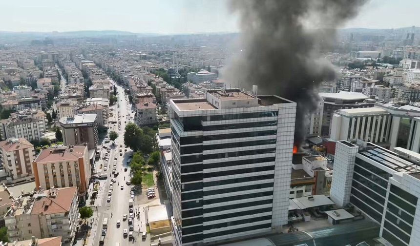 Gaziantep’te yangını ilk İHA fark etti, ekipler alarma geçti!