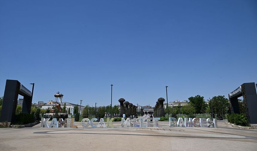 Gaziantep'te aşırı sıcaklar sokakları boşalttı (VİDEOHABER)