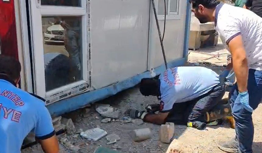 Gaziantep’te itfaiye ekipleri seferler oldu