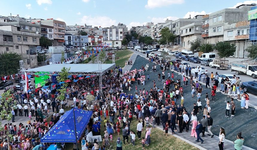 Gaziantep Vatan Mahallesi'nin çehresini değiştiren açılış!