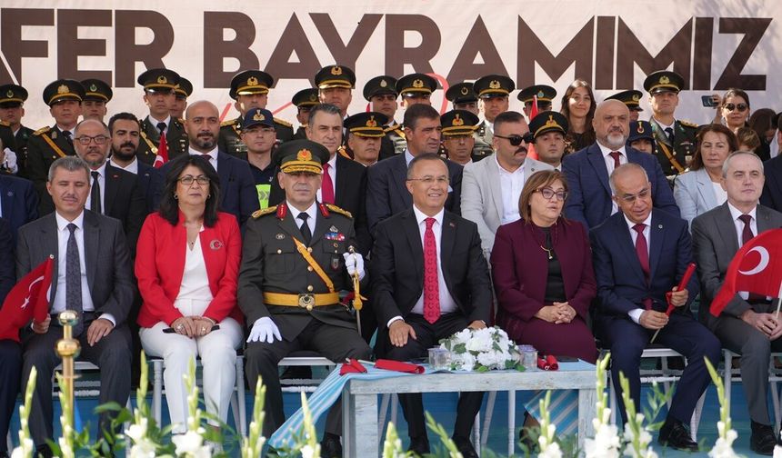 Gaziantep’te 30 Ağustos Zafer Bayramı coşkusu