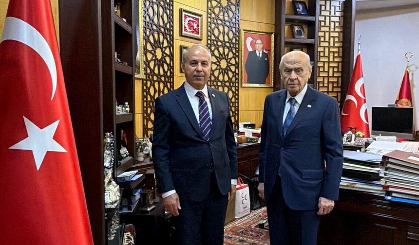 MHP Gaziantep İl Başkanı Kılıç’tan Bahçeli’ye ziyaret! Gaziantep raporu sunuldu
