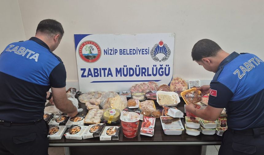 Gaziantep’te tarihi geçmiş ürünlere geçit yok! Ürünler toplatıldı, ceza kesildi