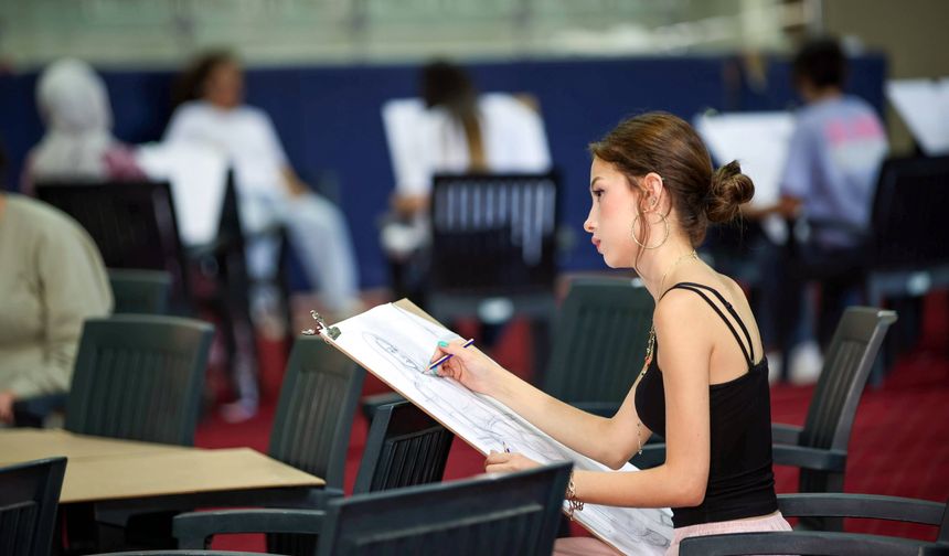Gaziantep Üniversitesi’nde Özel Yetenek Sınavı! Adaylar ter döktü…