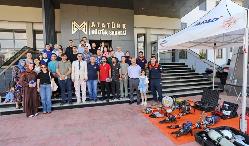 Gaziantep Üniversitesi'nde Afet Bilinci konuşuldu