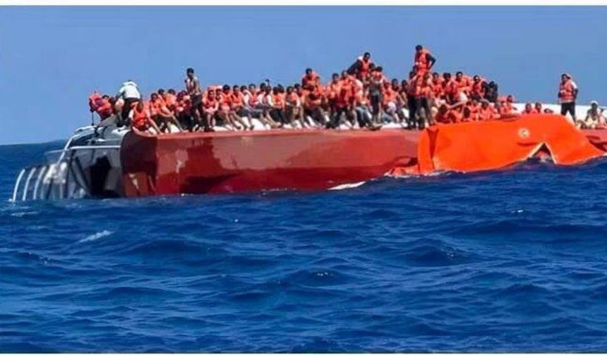 Girne açıklarında arama-kurtarma çalışmaları sürüyor