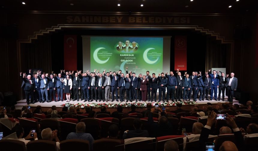 MHP Gaziantep'te ilçe kongreleri tamamlandı