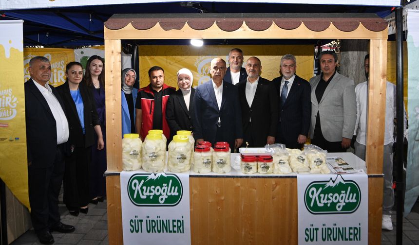Kahramanmaraş’ın Peynir Hazinesi Festivalde Ziyaretçilerle Buluştu
