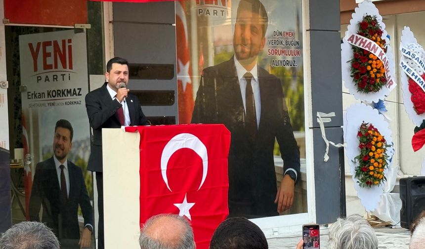 Yeni Parti Şehitkamil İlçe Başkanlığına adaylığını açıklayan Erkan Korkmaz’dan dikkat çekici sözler!