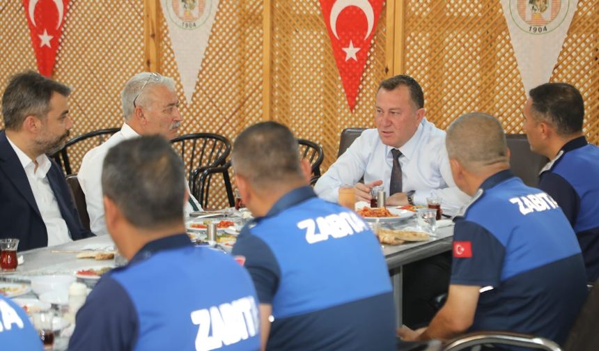 Başkan Doğan, Zabıta Müdürlüğünü ziyaret etti!