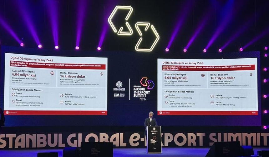 Bakan Bolat açıkladı! "Türkiye'nin E-Ticaret hacmi 4 trilyon 570 milyar TL'ye ulaştı"