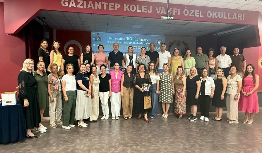 Gaziantep Kolej Vakfı’nda hizmet içi eğitim